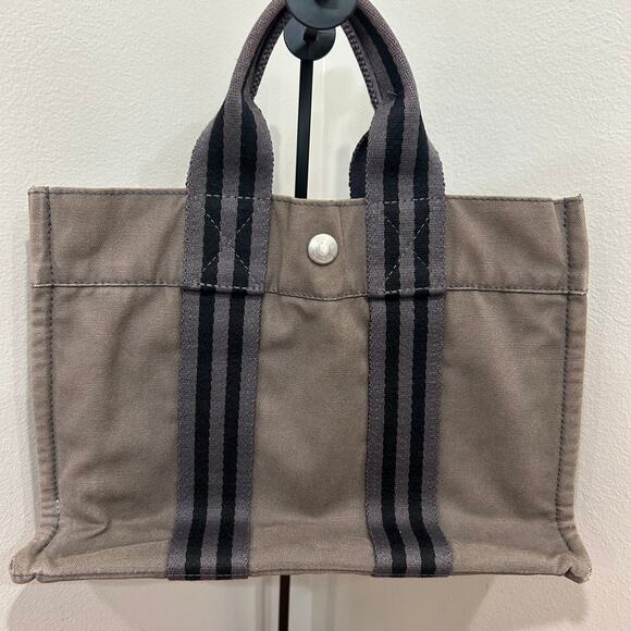 1076 HERMÈS PM Tote Grey - Picture 1 of 8